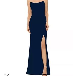 AQUA strapless gown - Bloomingdale’s